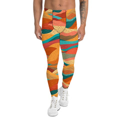 Colorful Desert Dunes Leggings